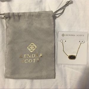🤍 Kendra Scott Gray Druzy Elisa 🖤